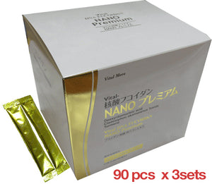 Vital-Nucleic Acid Fucoidan Nano Premium 90 packets x 3 sets